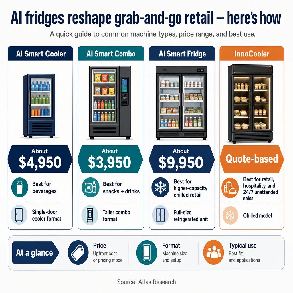 Infographic: AI fridges reshape grab-and-go retail here's how